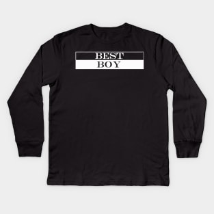 best boy Kids Long Sleeve T-Shirt